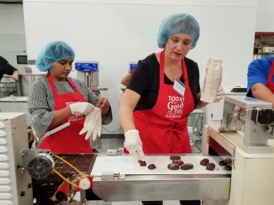 chocolate enrobing