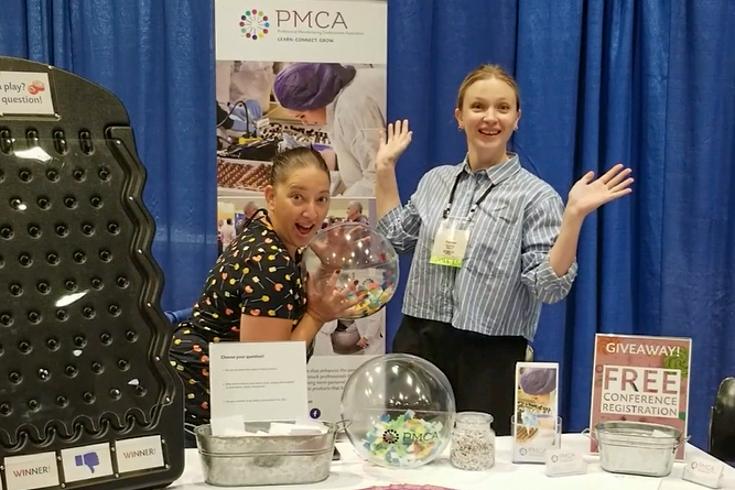 Brandy Kresge and Rachel Halkias, PMCA staff