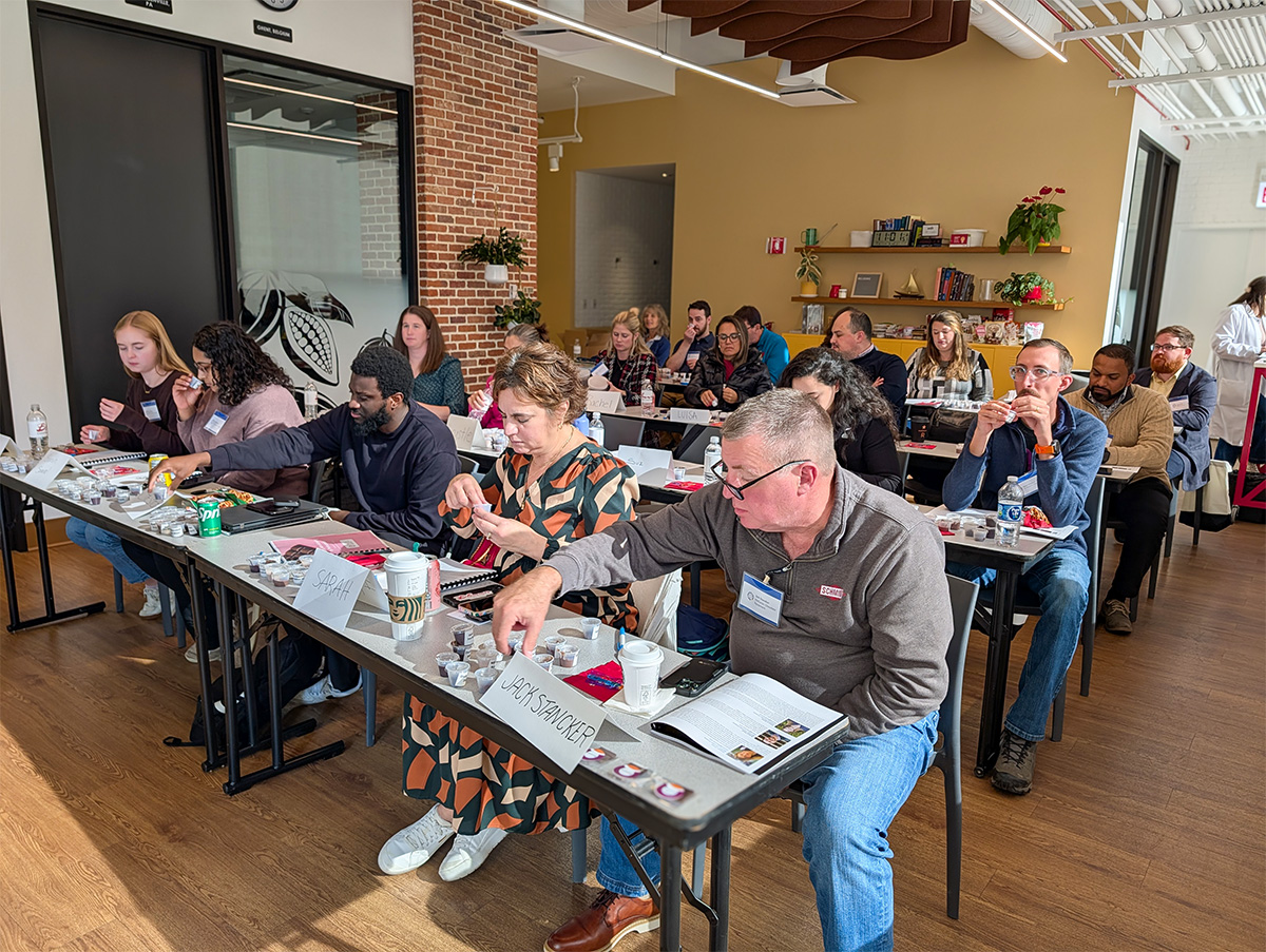 class tasting samples